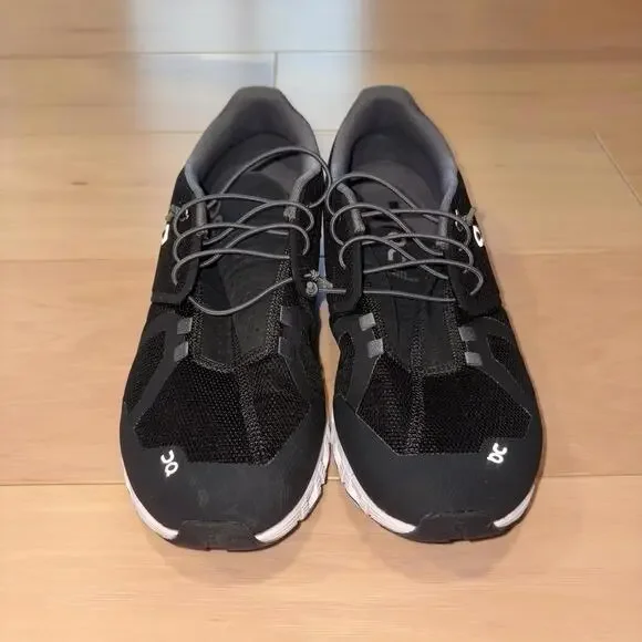 On Cloud 5 Mens Size 10 Black Running Walking Athletic Sneakers Lightweight - Picture 5 of 8